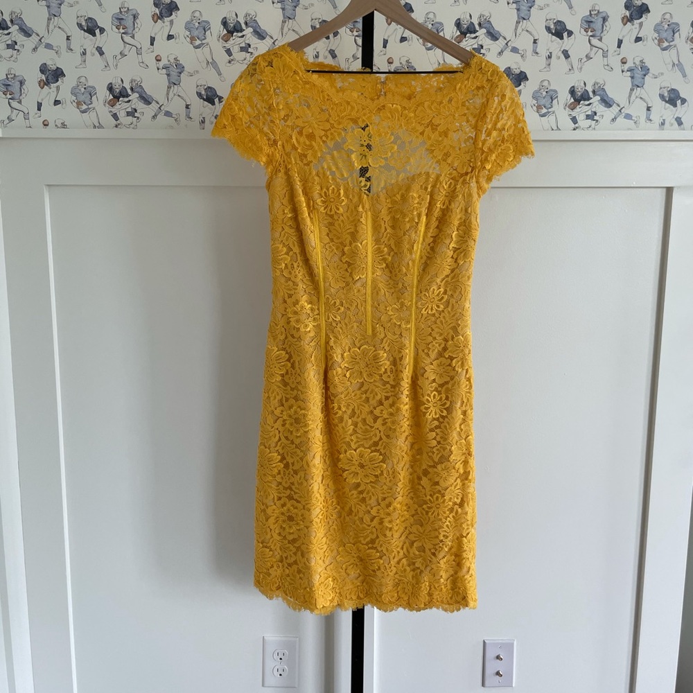 Monique Lhullier Lace Dress